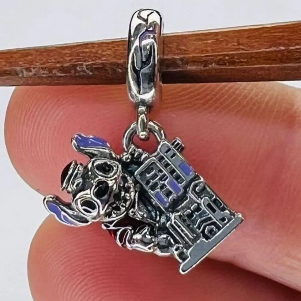 NWOT Stitch Hollywood Tower of Terror Paris Disneyland x Pandora FIT Charm